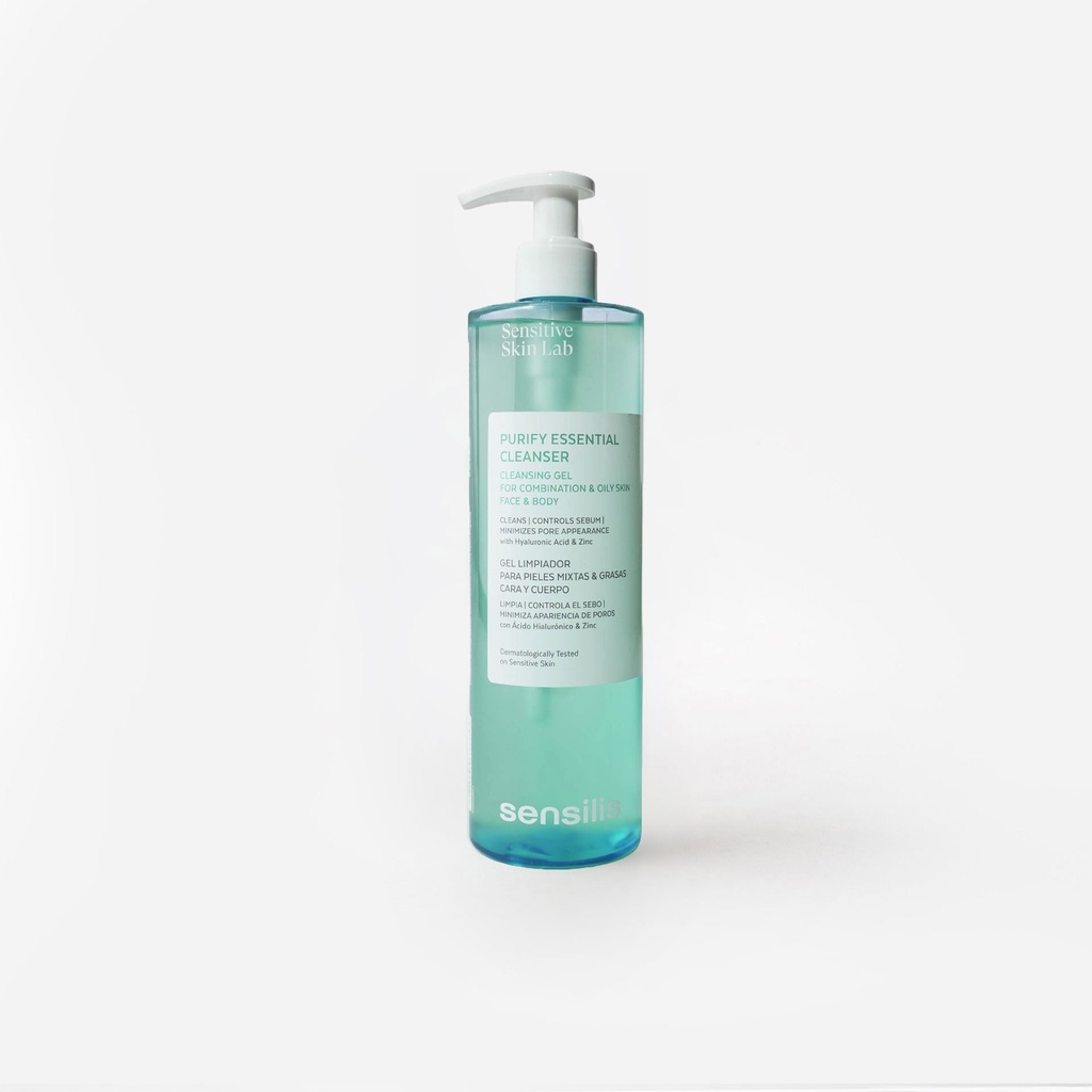 [8428749868804] PURIFY ESSENTIAL CLEANSER | 400 ML | SENSILIS